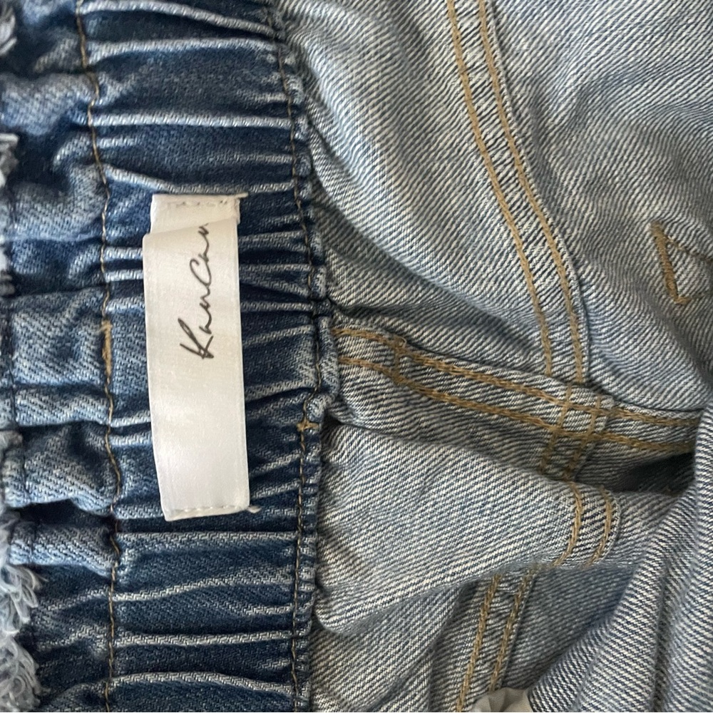 Kancan distressed paper bag jeans - Picture 4 of 7